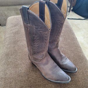 Justin men's round toe Western boot